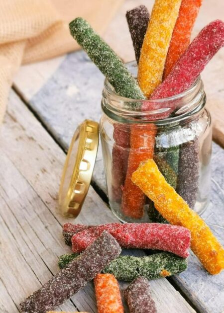 Sugared Fruit Lollies