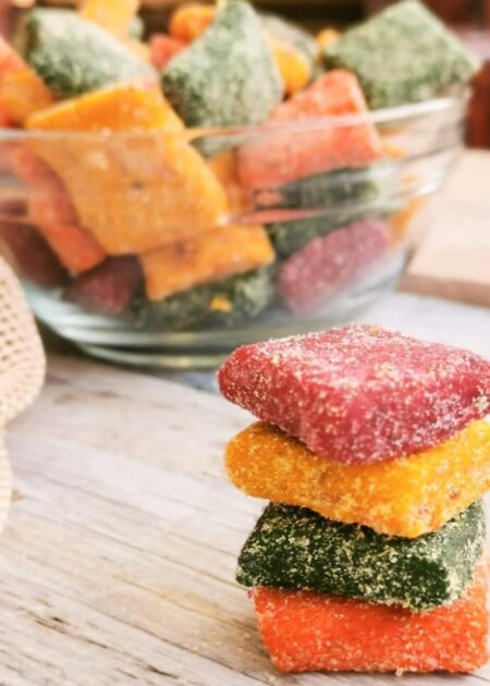 Sugared Fruit Cubes